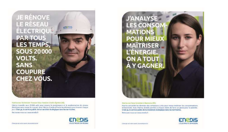 Enedis fait parler ses métiers - 1