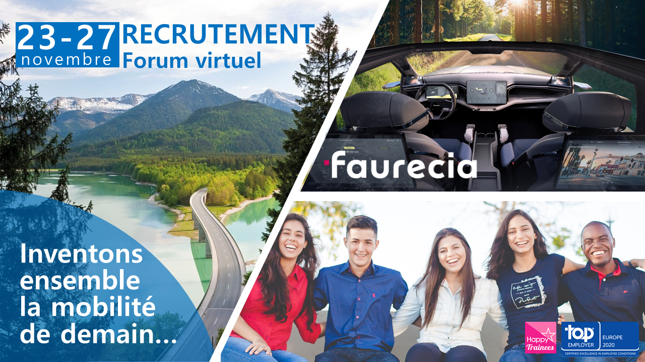 Faurecia - salon virtuel de recrutement