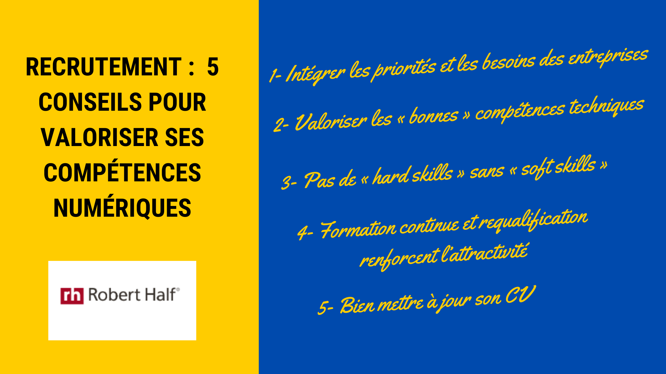 Recrutement _ 5 conseils pour valoriser ses compétences numériques