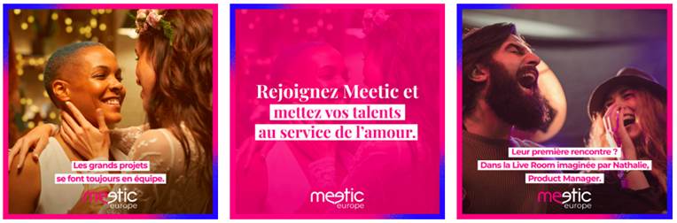 Plus de 60 talents recherchés chaque année en France