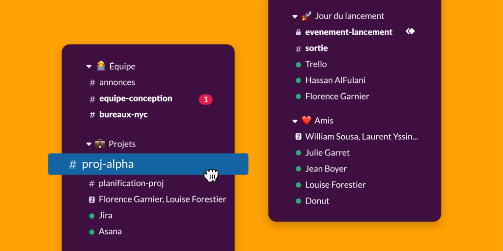 slack - Adaptable à votre méthode de travail