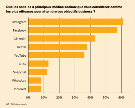 Une utilisation des médias sociaux de plus en plus mature