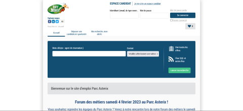 Parc Asterix - Site d'offres d'emploi - parcasterix-recrute.talent-soft.com