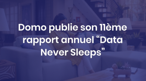 Domo publie son 11ème rapport annuel “Data Never Sleeps” 