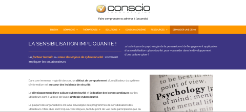 La sensibilisation impliquante - Conscio Technologies_ - www.conscio-technologies.com