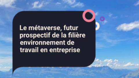 Le métaverse, futur prospectif de la filière environnement de travail en entreprise
