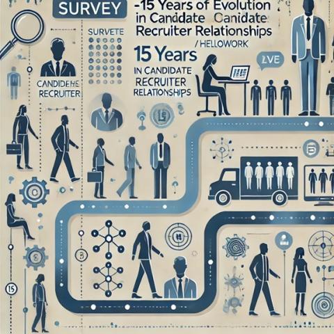 Enquête - 15 ans d'évolutions des relations entre les candidats et recruteurs / HelloWork