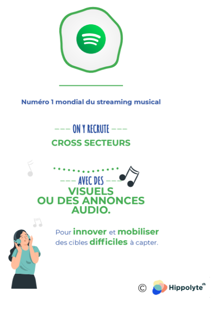 Dis-moi quel candidat tu recherches, je te dirais où le recruter - spotify