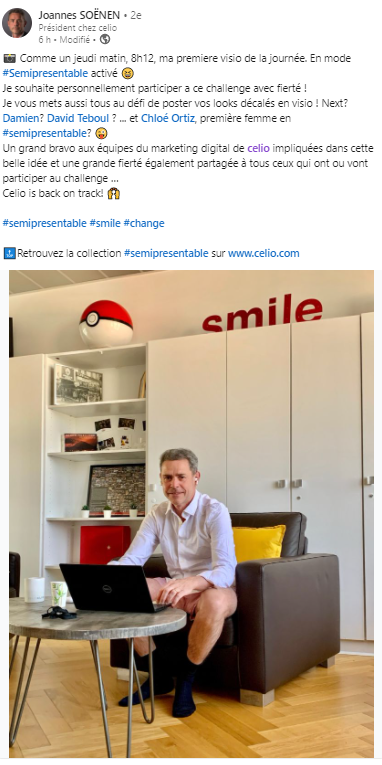 Joannes Soenen - président de celio