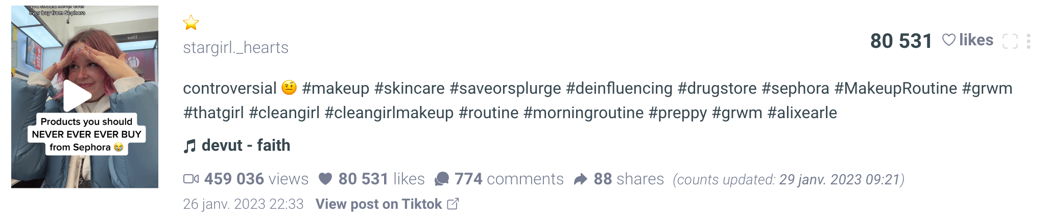 post-sephora