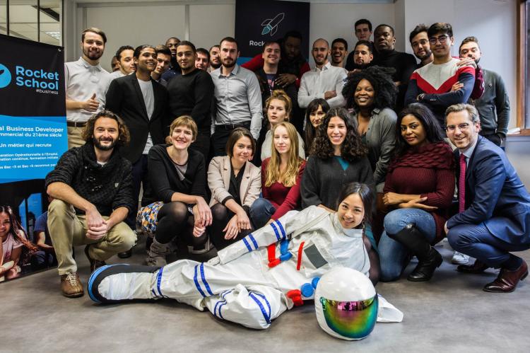 Rocket School, 3 ans, lance sa formation miraculeuse en entreprise !