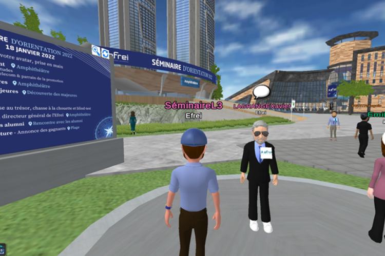 Innovation pédagogique : EFREI choisit le metaverse