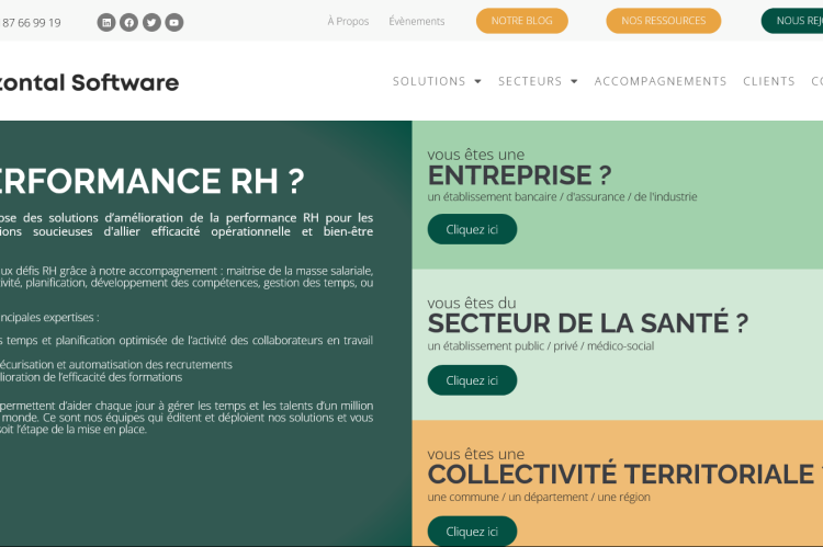 SIRH gestion des temps et des talents avec Horizontal Software_ - www.horizontalsoftware.com