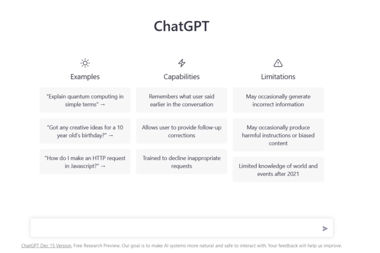 New chat - chat.openai.com