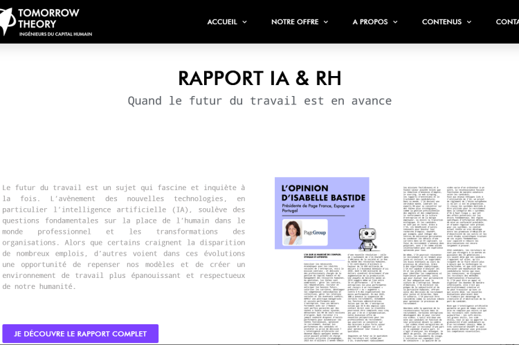 RAPPORT IA & RH